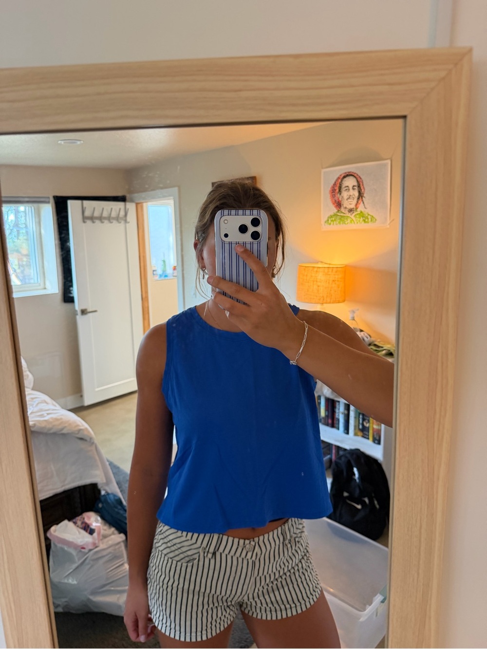 Vintage Lululemon Blue crop Women's tank